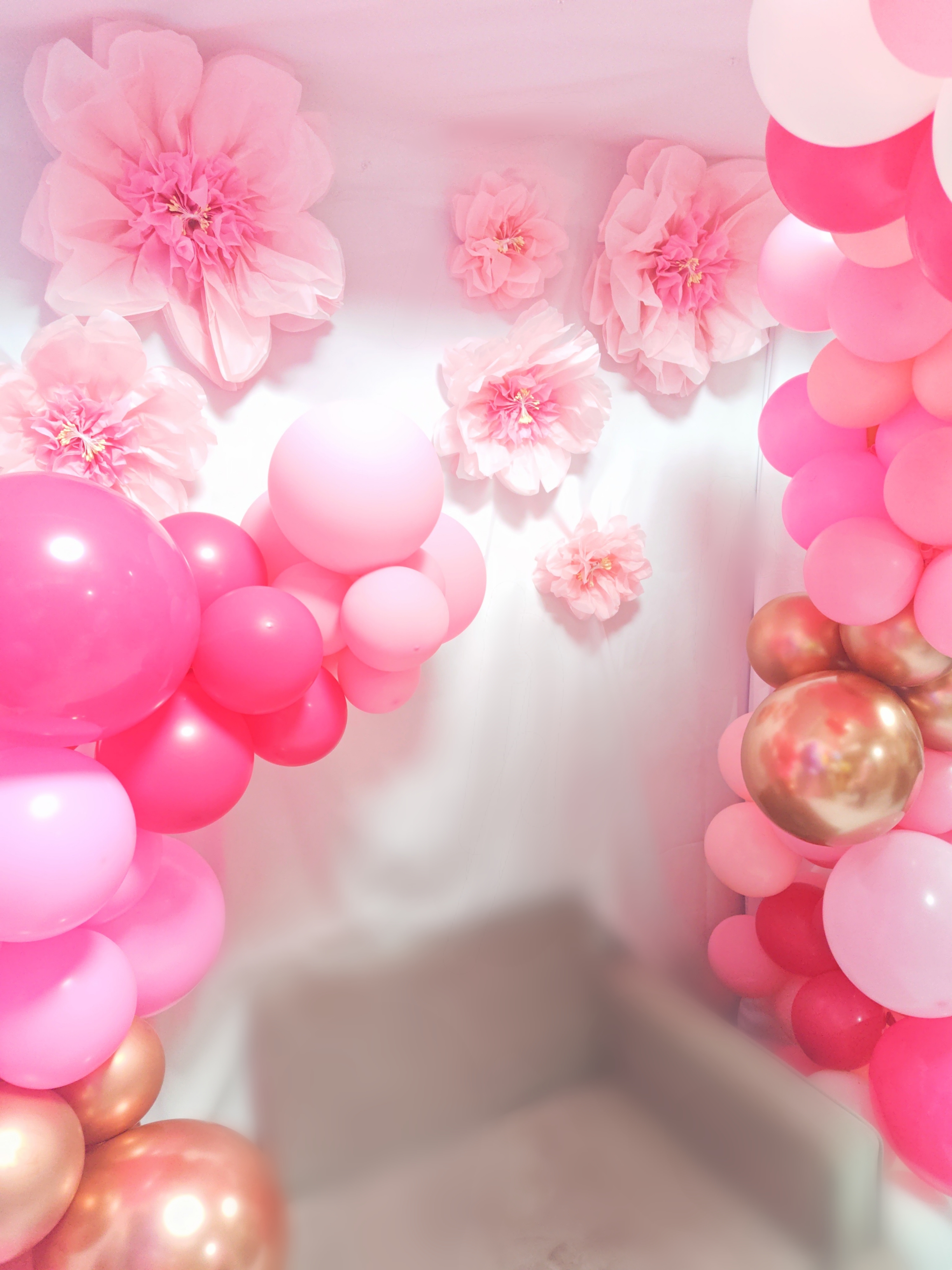 バルーン&桜の撮影ブース♡ バルーン&桜の撮影ブース♡