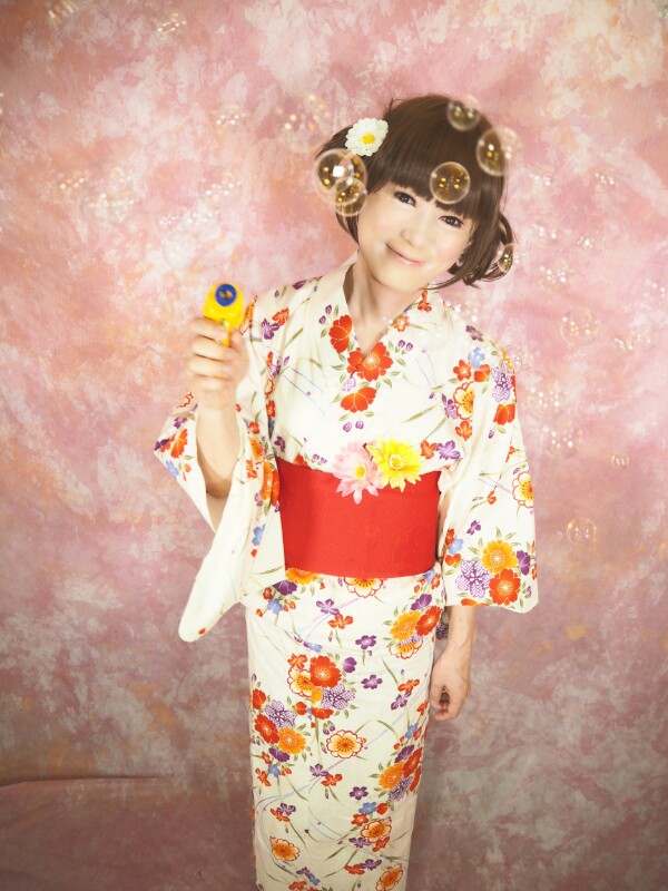 可愛い浴衣女装子さん♡ 可愛い浴衣女装子さん♡